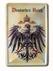 Blechschild Deutsches Reich