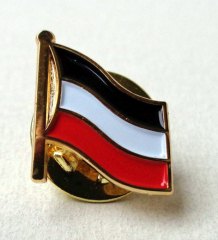 Anstecknadel Fahne in schwarz-weiß-rot